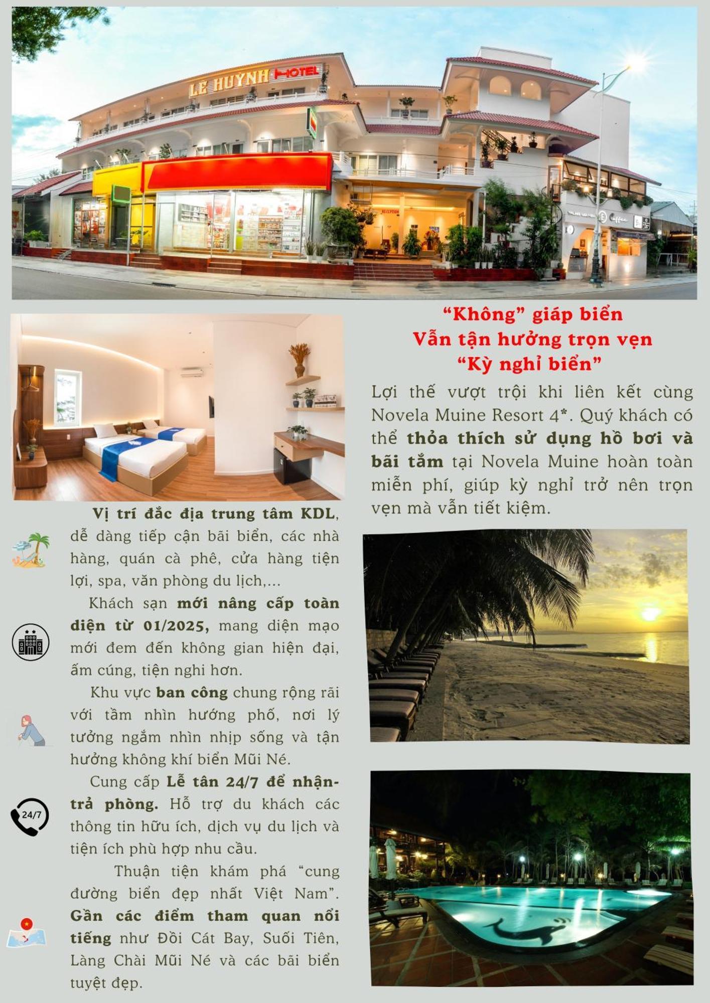 Le Huynh Mui Ne Hotel Exteriör bild